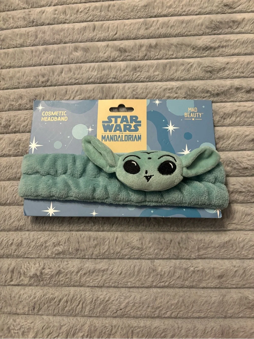 The Mandalorian Grogu Spa Cosmetic Headband New Star Wars Baby Yoda NWT